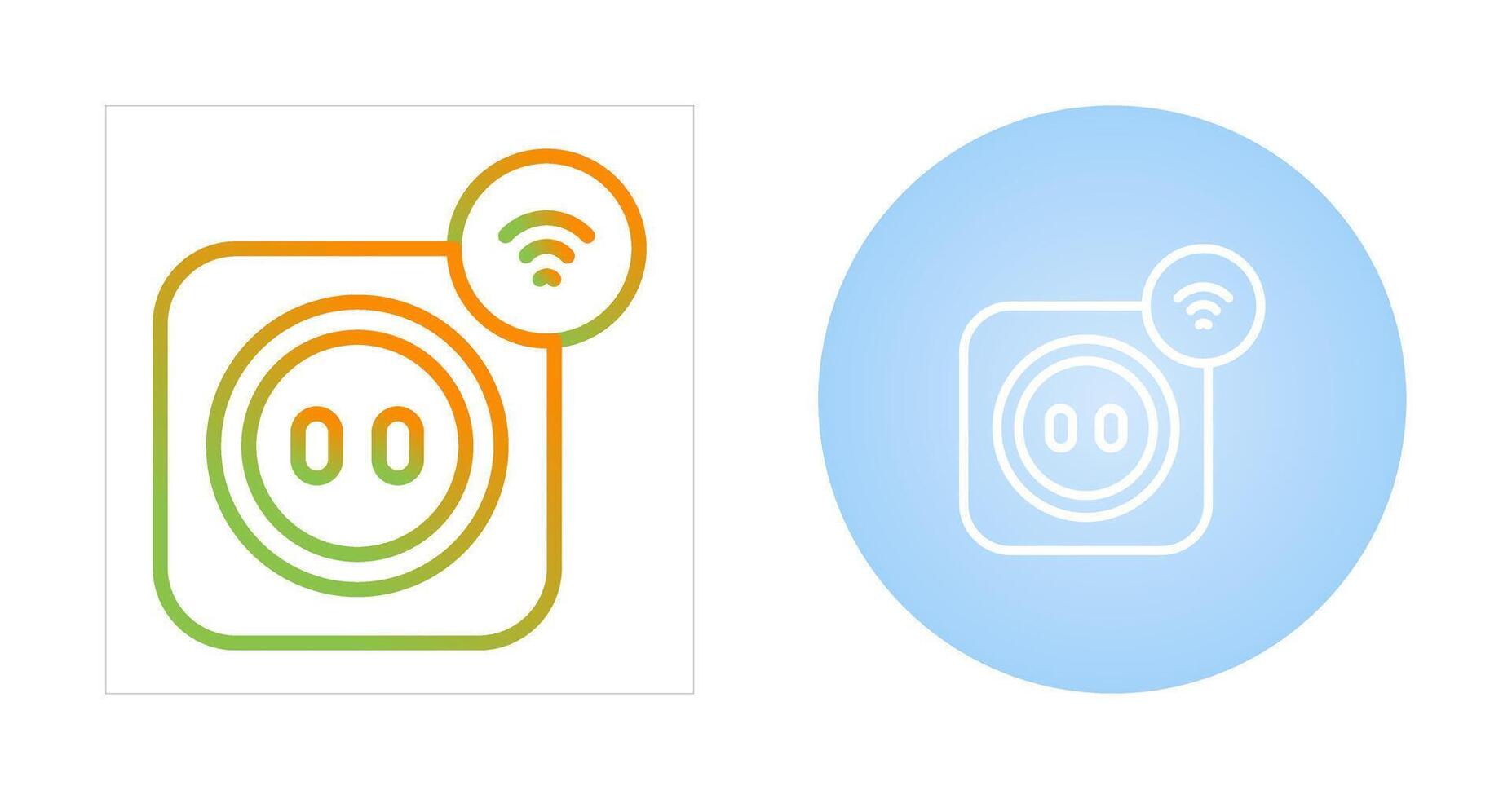 Smart Plug Vector Icon