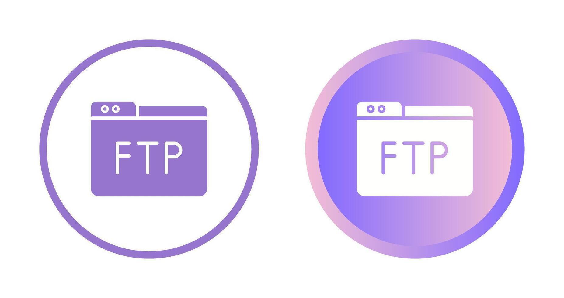 Ftp Vector Icon
