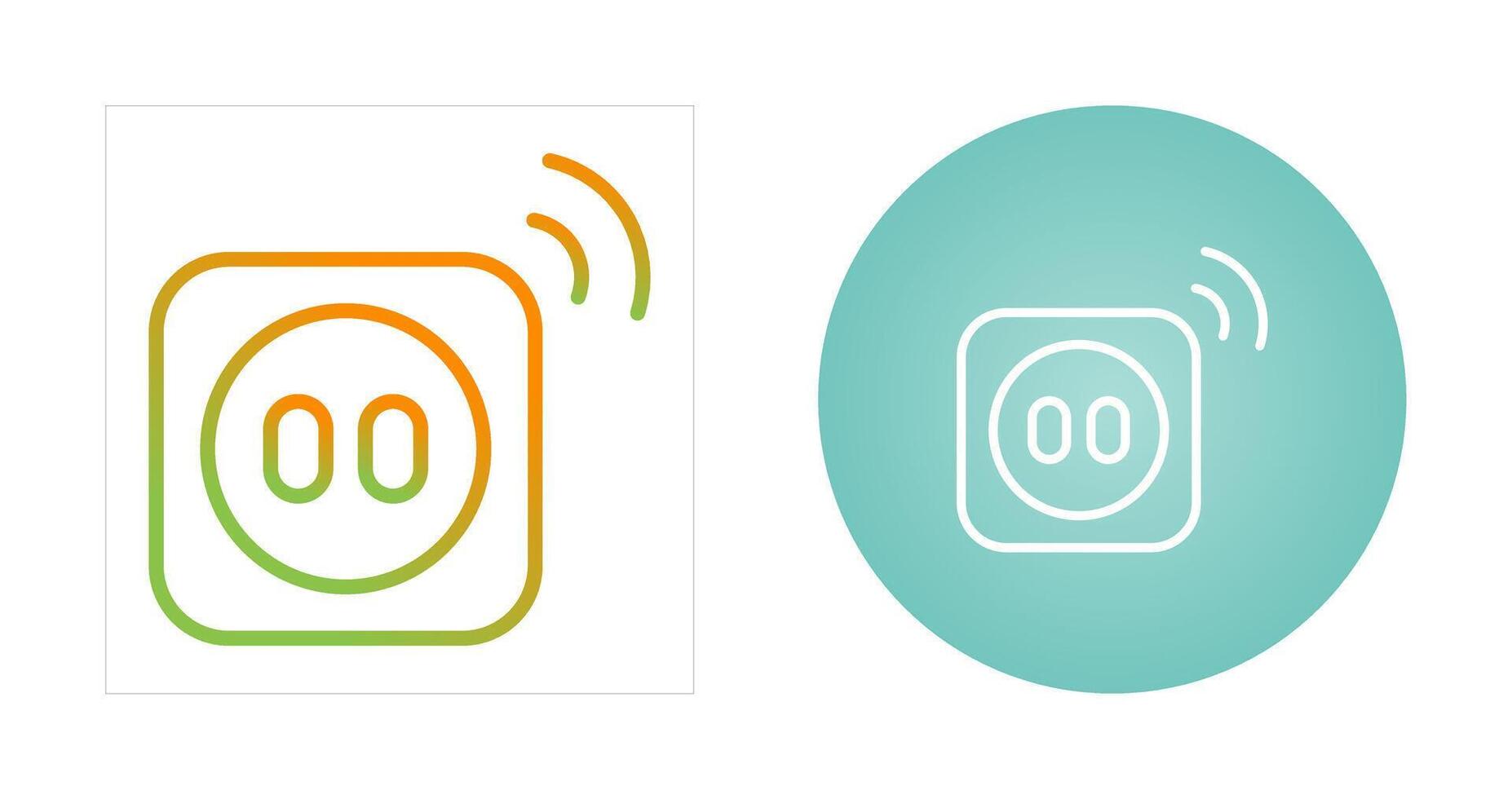Smart Plug Vector Icon