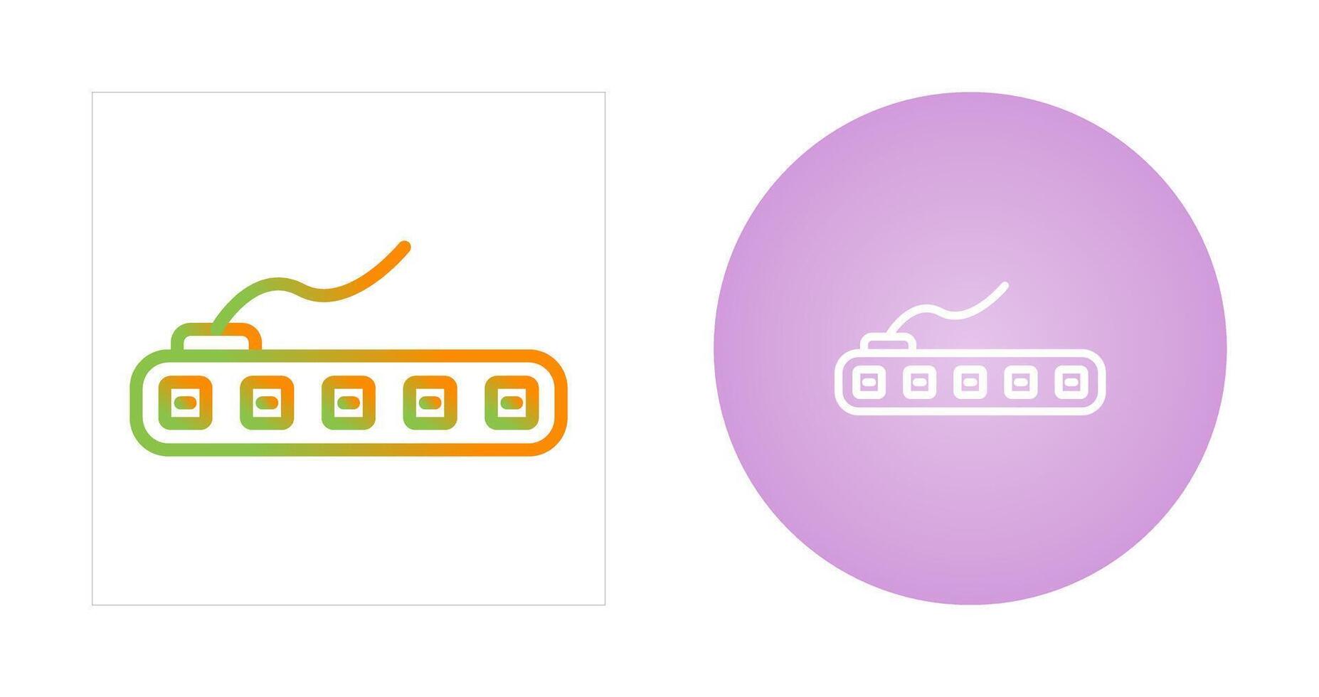 Wi-Fi Enabled LED Strip Vector Icon