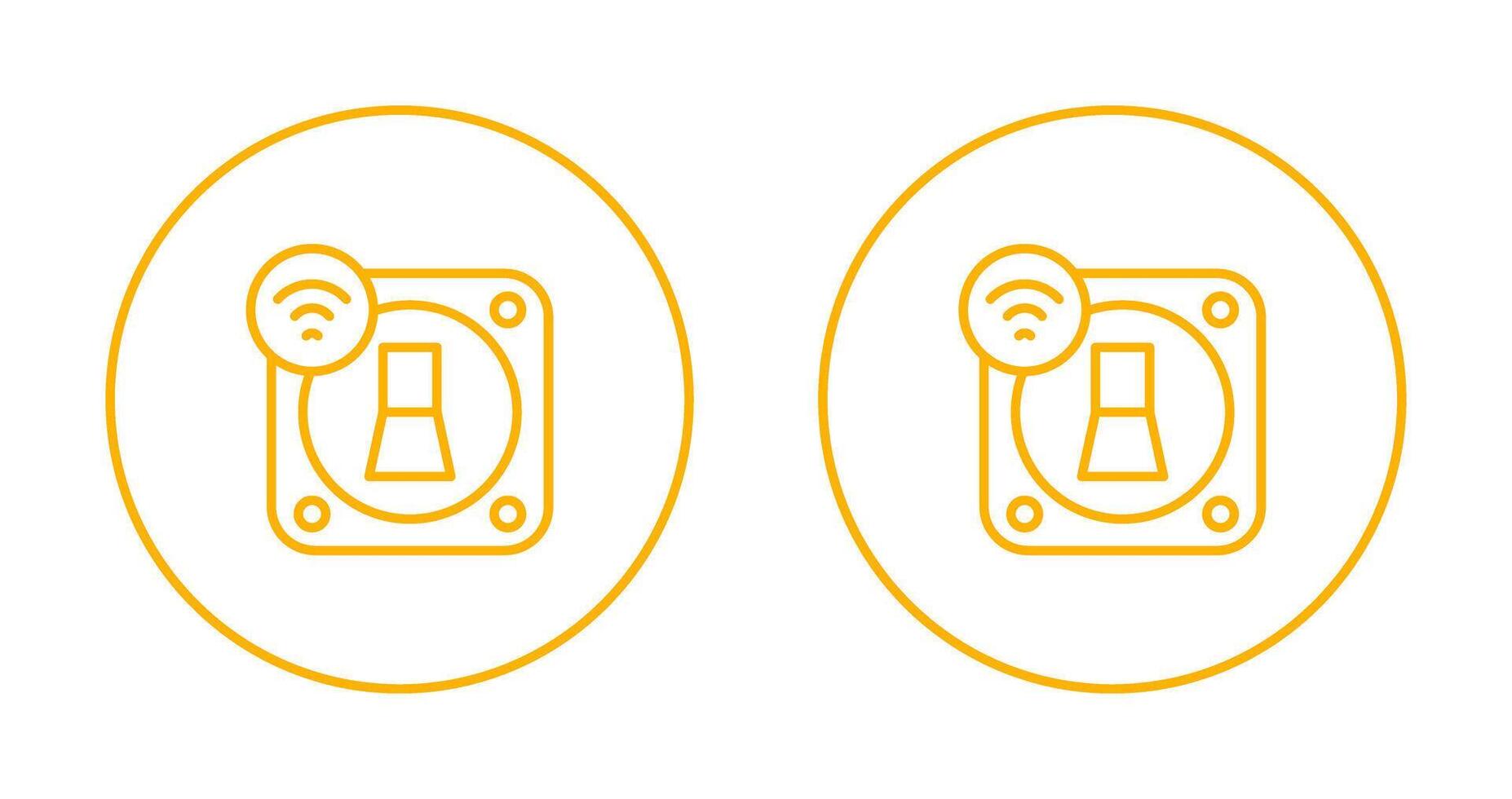 Smart Light Switch Vector Icon