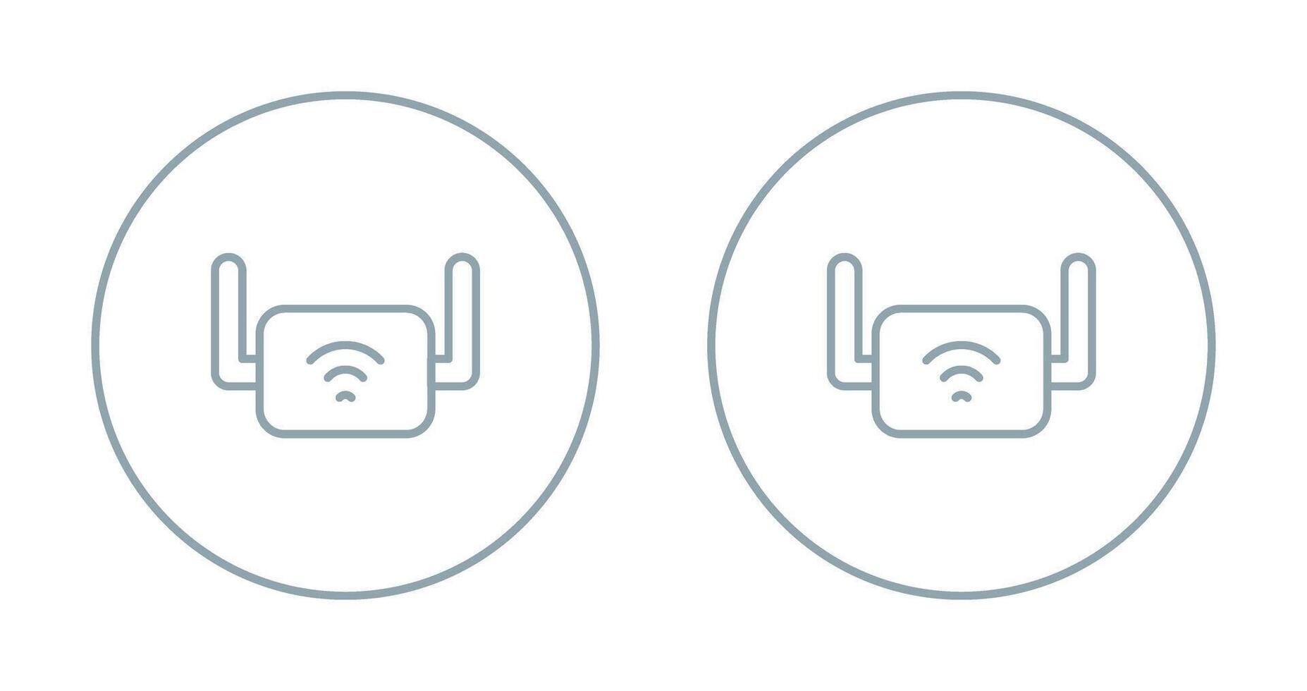 Wi-Fi Range Extender Vector Icon