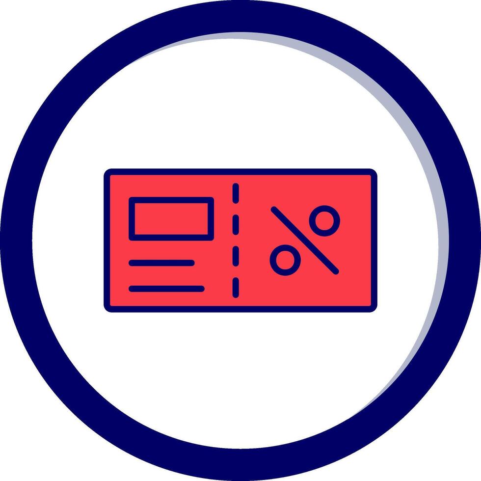 Voucher Black Friday Vector Icon