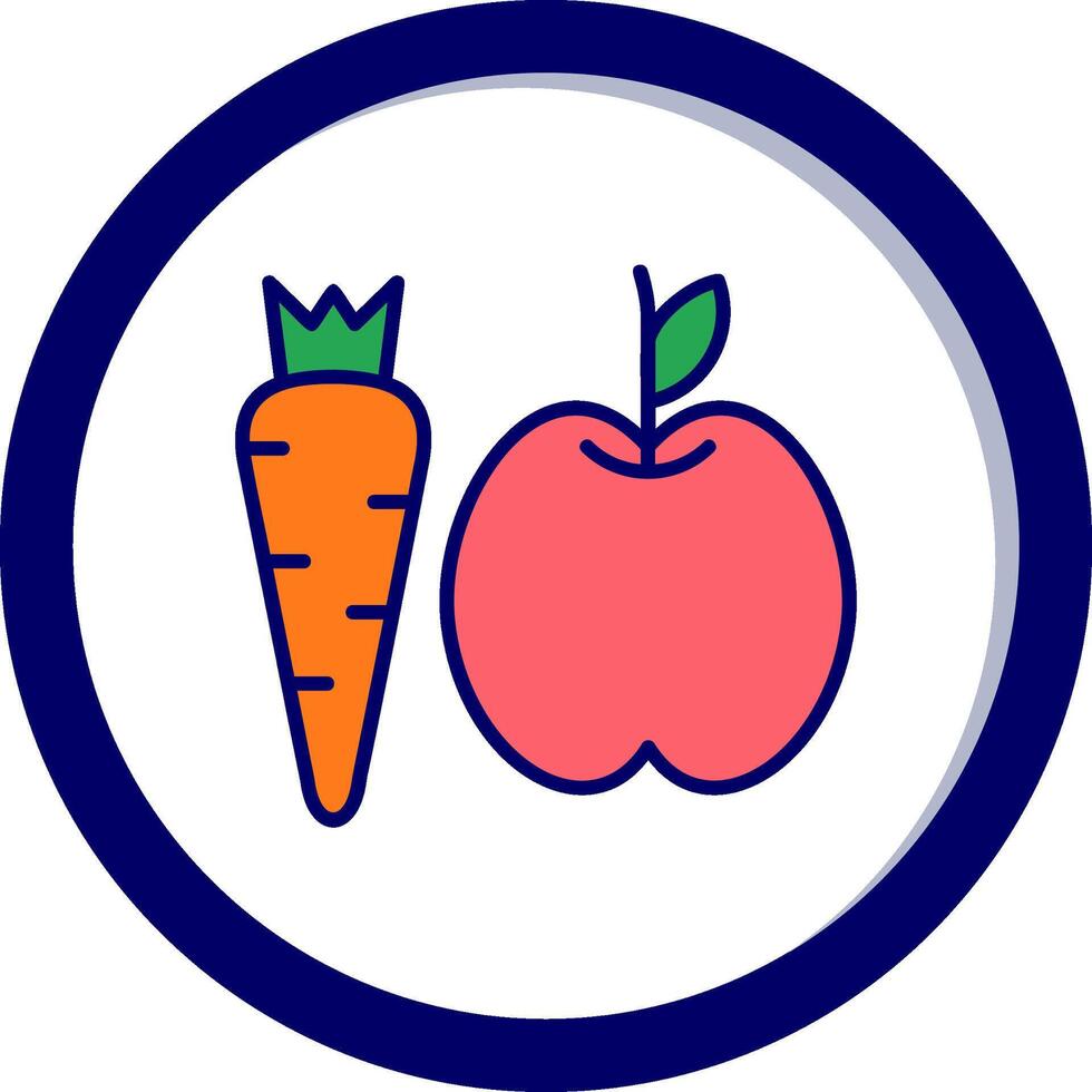 Healthy Food Vector Icon