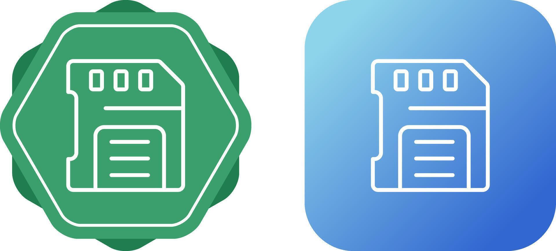 Sd Card Vector Icon