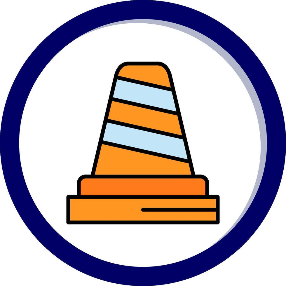 Traffic Cone Vector Icon