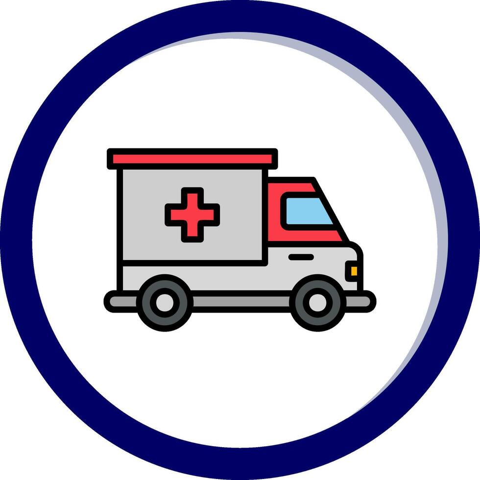 Ambulance Vector Icon