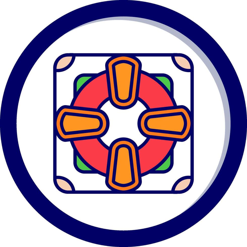 Lifesaver Vector Icon