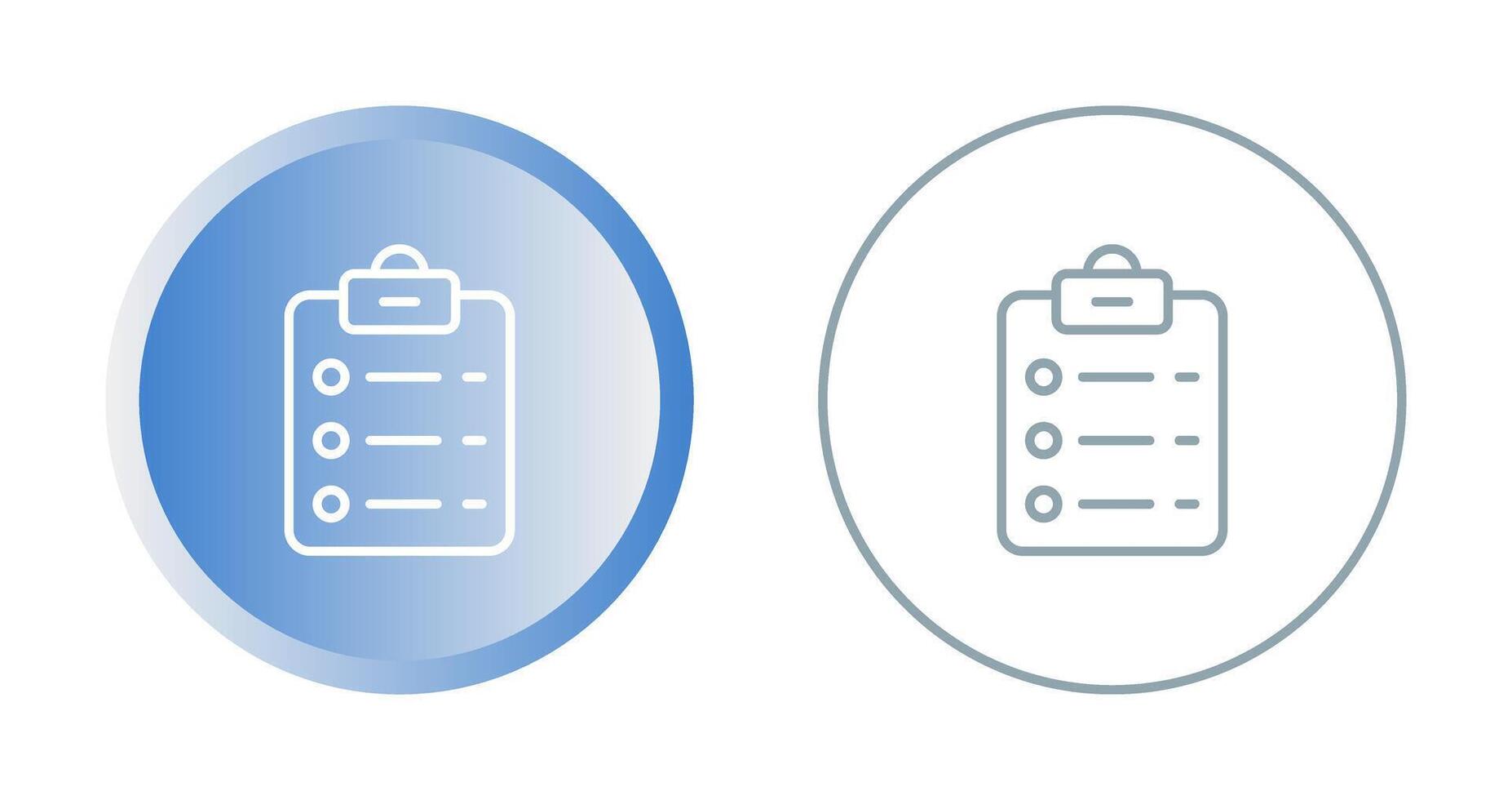 List Check Vector Icon