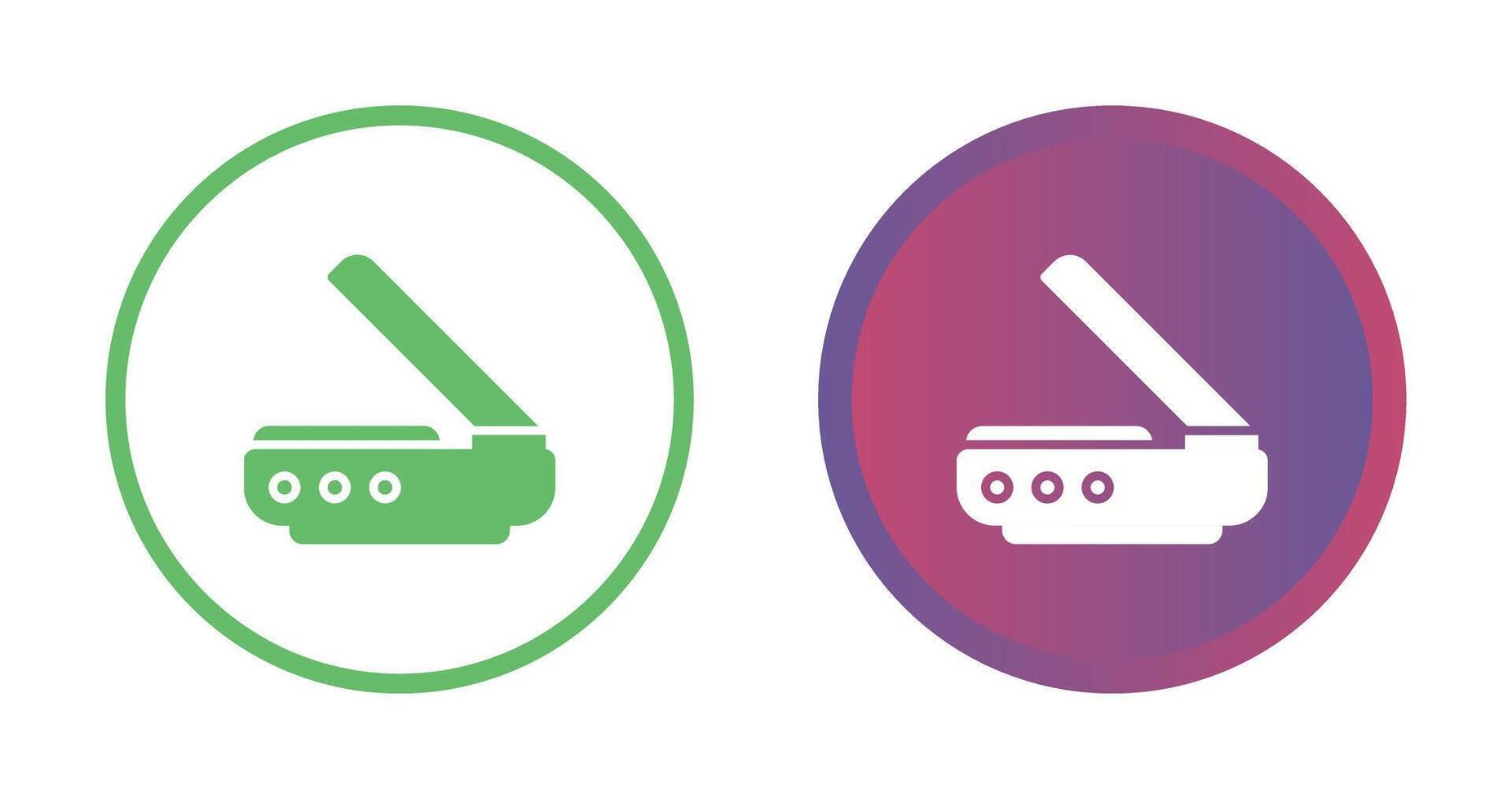 Scanner Vector Icon