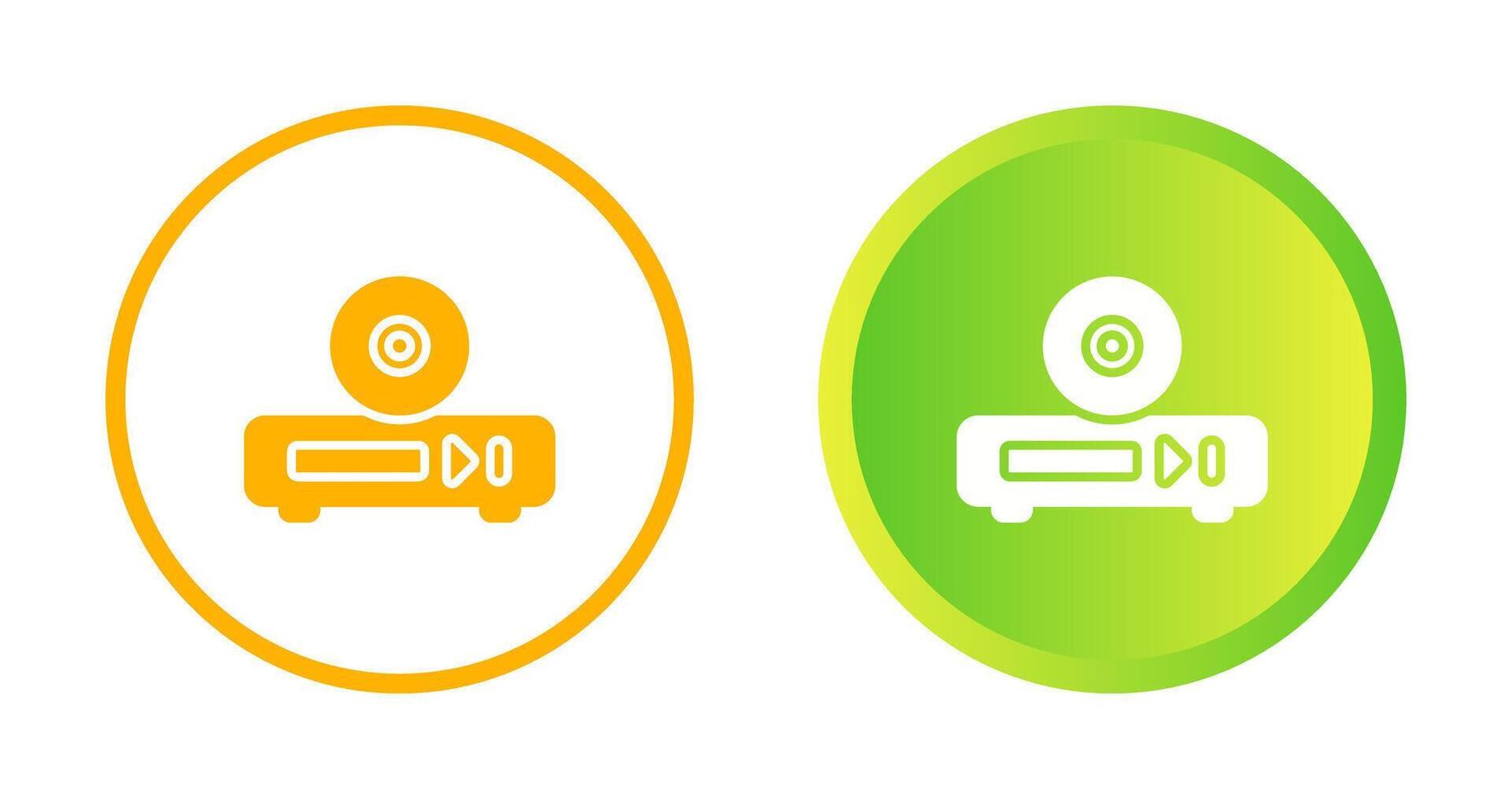 DVD Drive Vector Icon