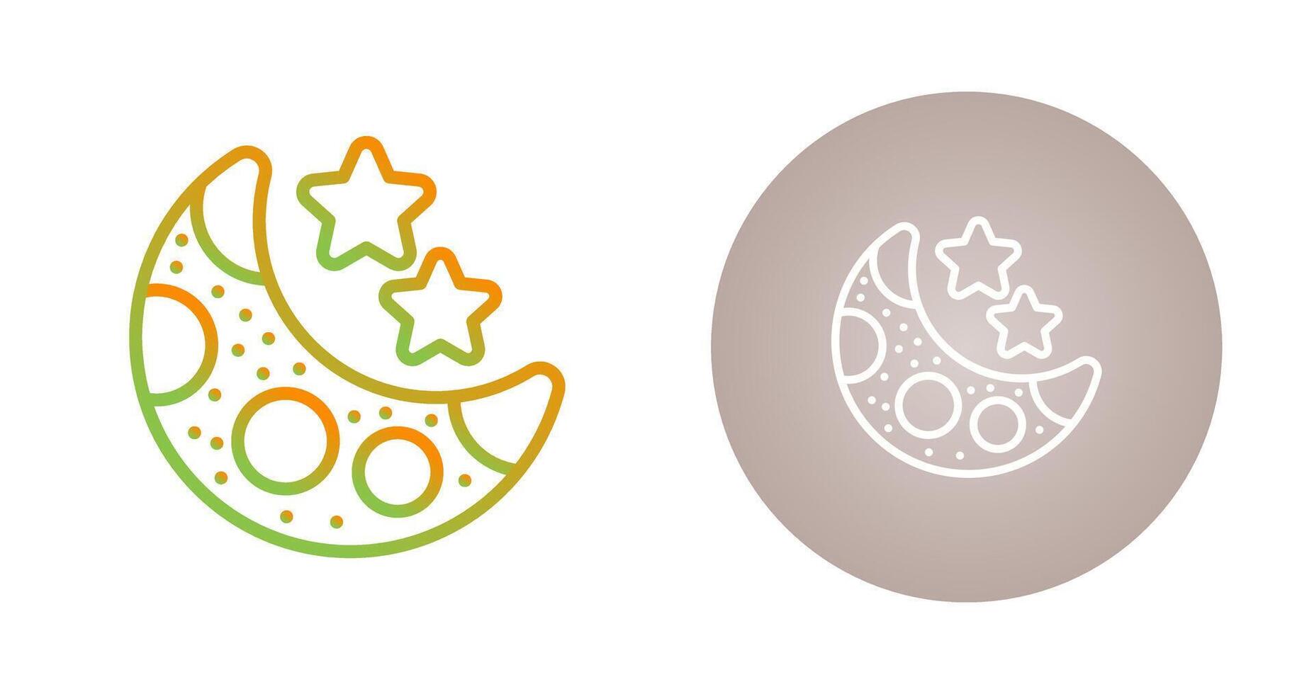 Moon Vector Icon