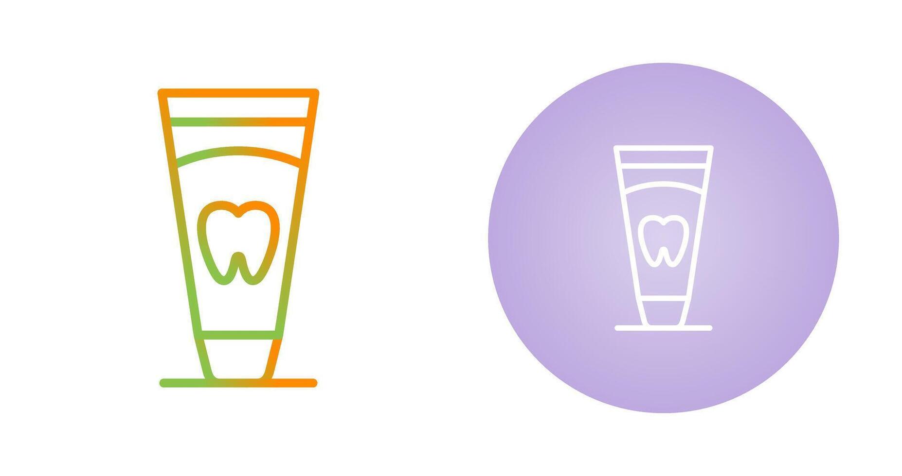 Toothpaste Vector Icon
