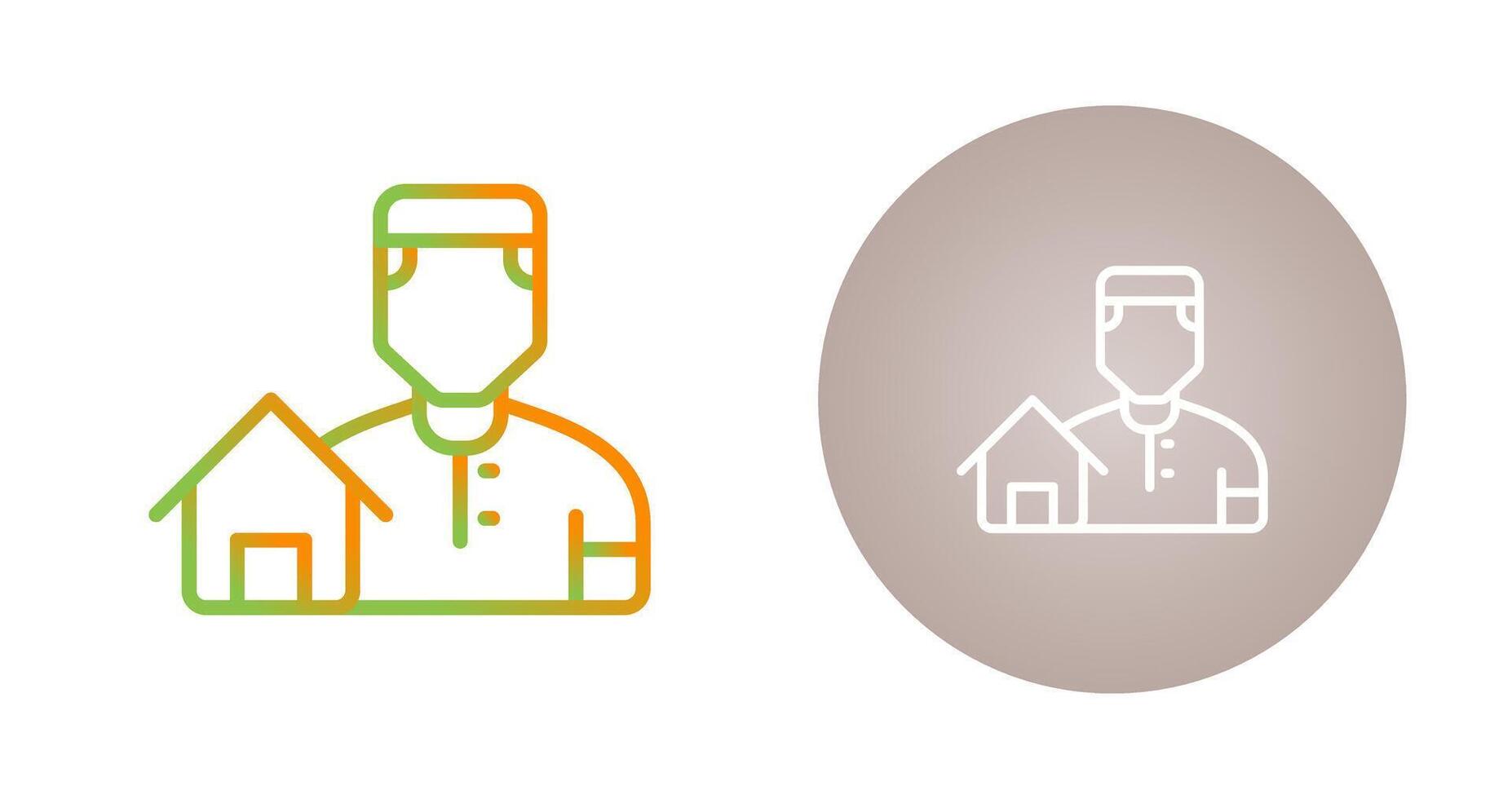 House Owner Vector Icon