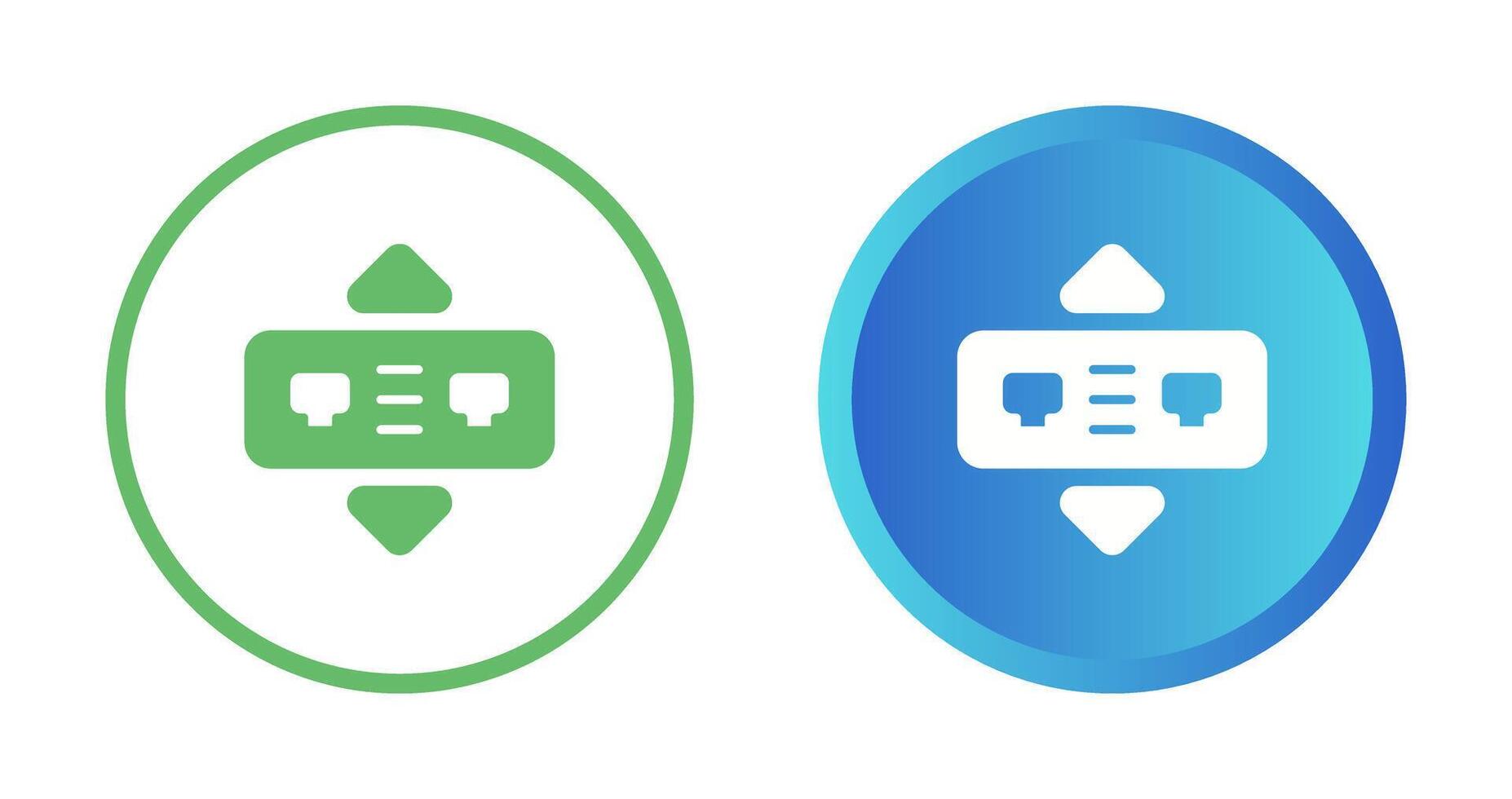 Network Bridge Vector Icon
