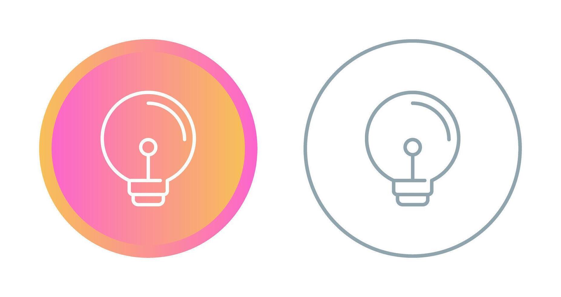 Light Bulb Vector Icon