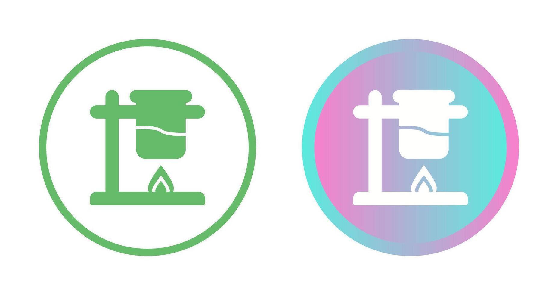 Bunsen Burner Vector Icon