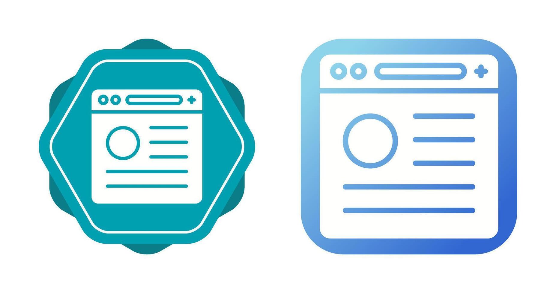 Browser Vector Icon