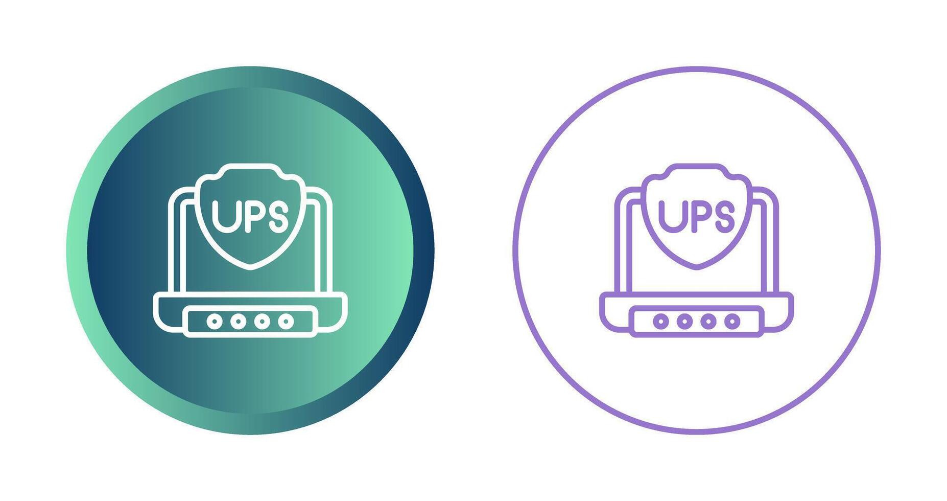 UPS Vector Icon