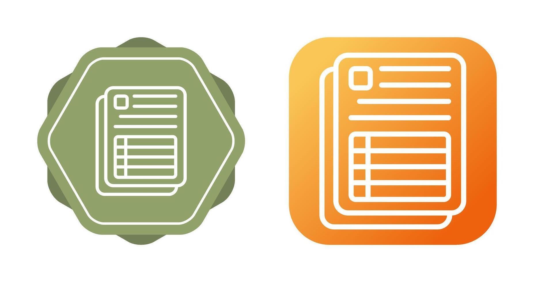 Spreadsheet Vector Icon