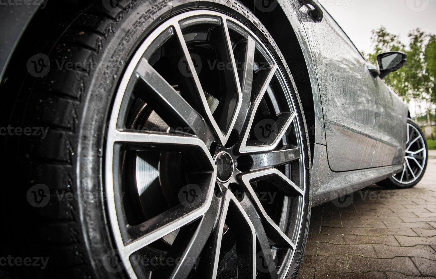 Alloy Wheel with Low Tire Profile photo