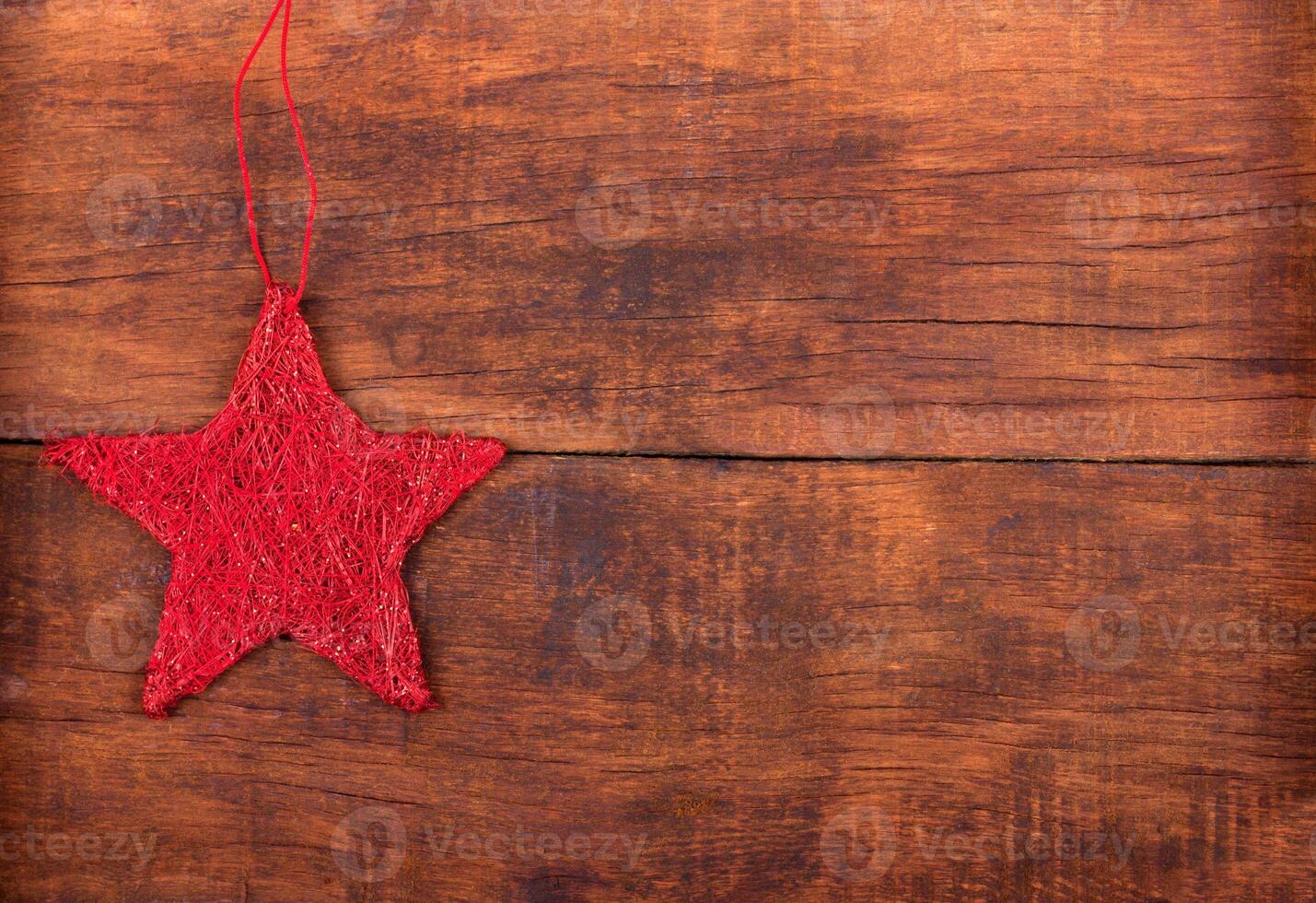 A Christmas star photo