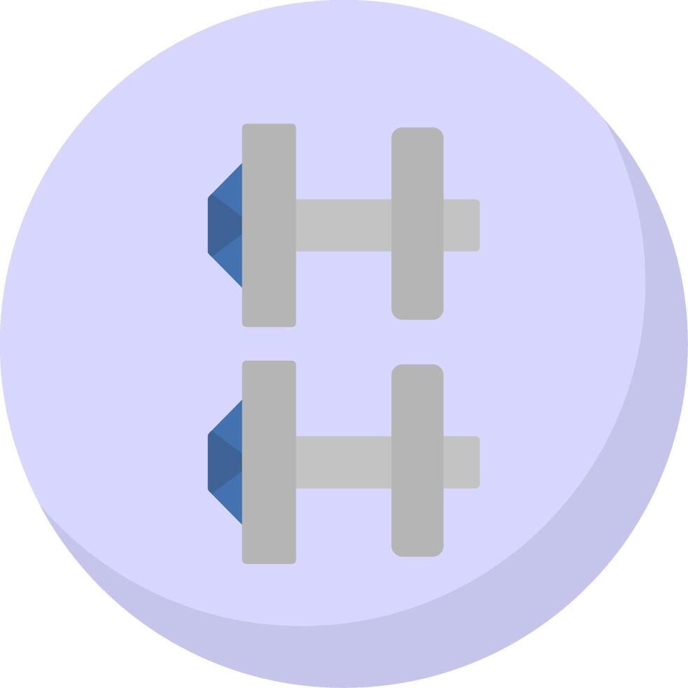 Cuff Links Flat Bubble Icon vector
