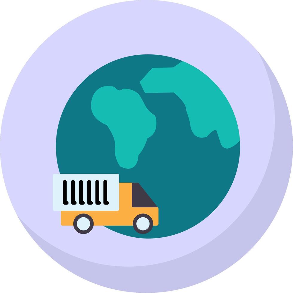 Travel Flat Bubble Icon vector