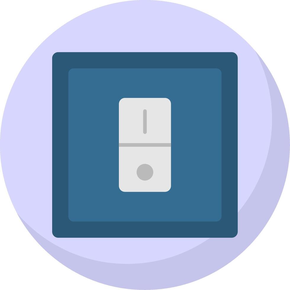 Switcher Flat Bubble Icon vector
