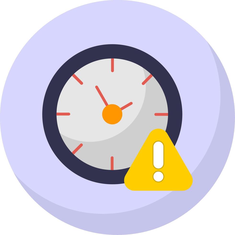 Timeline Flat Bubble Icon vector