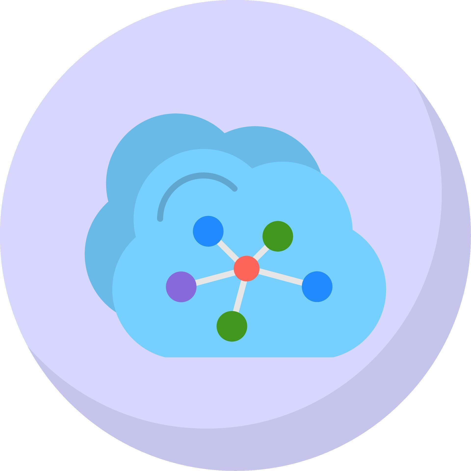 Cloud Flat Bubble Icon 39294206 Vector Art at Vecteezy