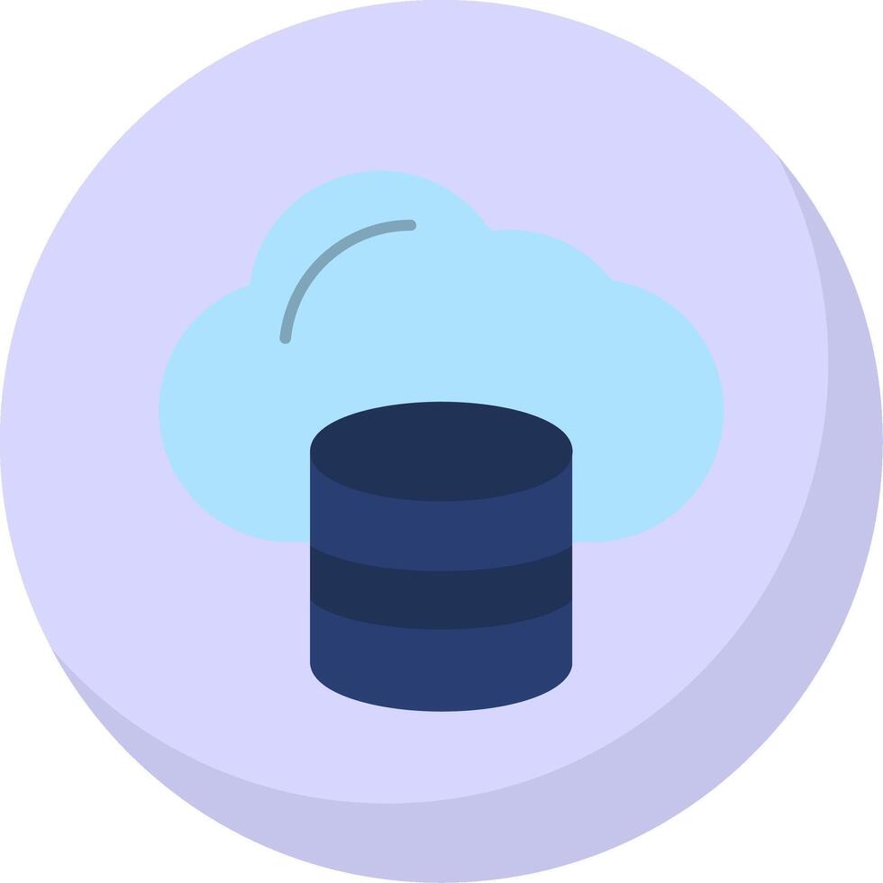 Cloud Data Flat Bubble Icon 39295272 Vector Art at Vecteezy