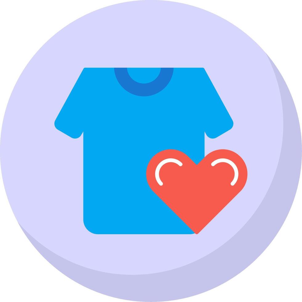 Favorite Flat Bubble Icon vector