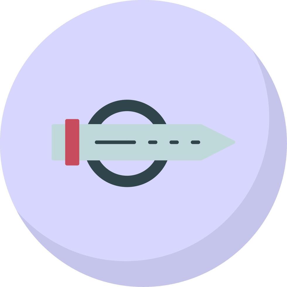 Belt Flat Bubble Icon vector