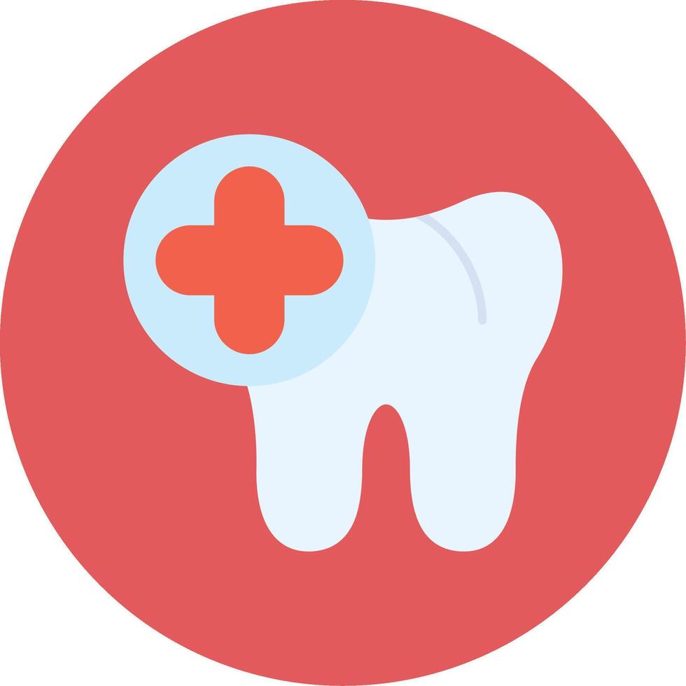 dental plano burbuja icono vector