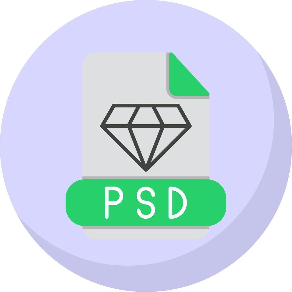 psd plano burbuja icono vector