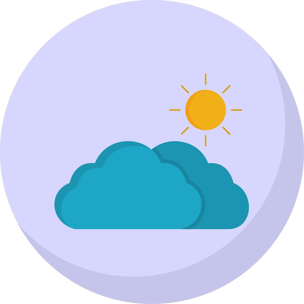 Day Flat Bubble Icon vector