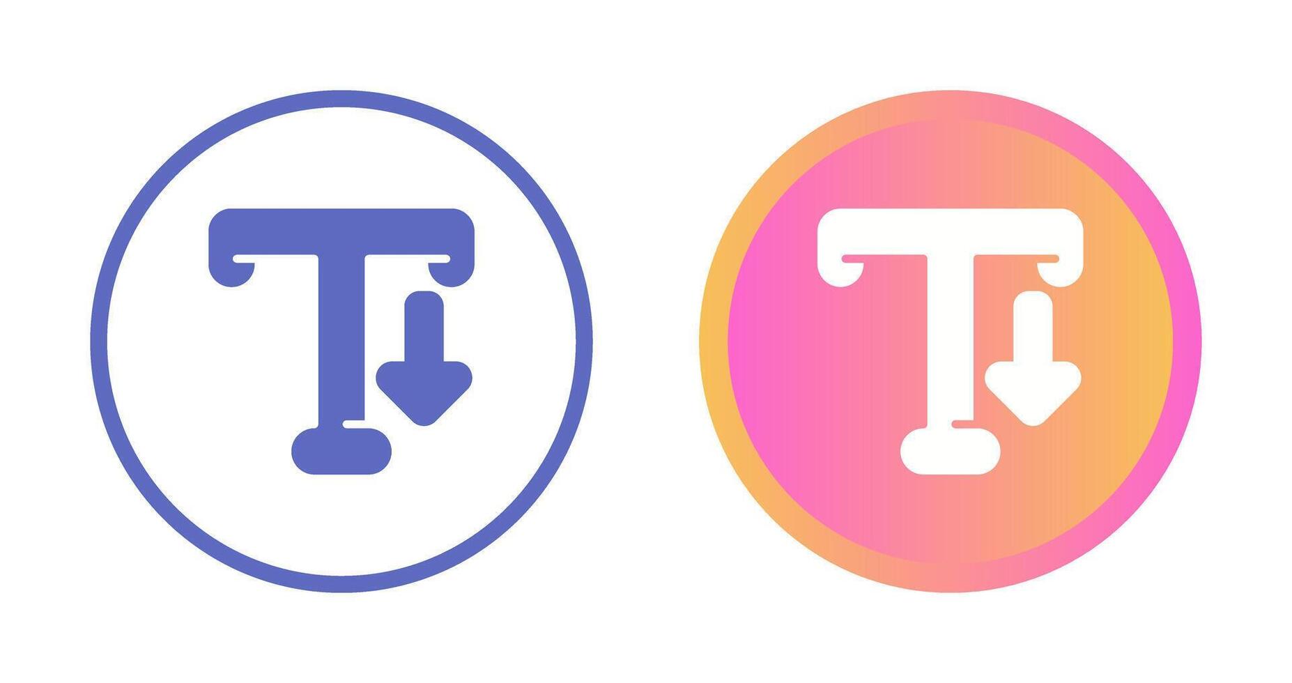 Typography Vector Icon