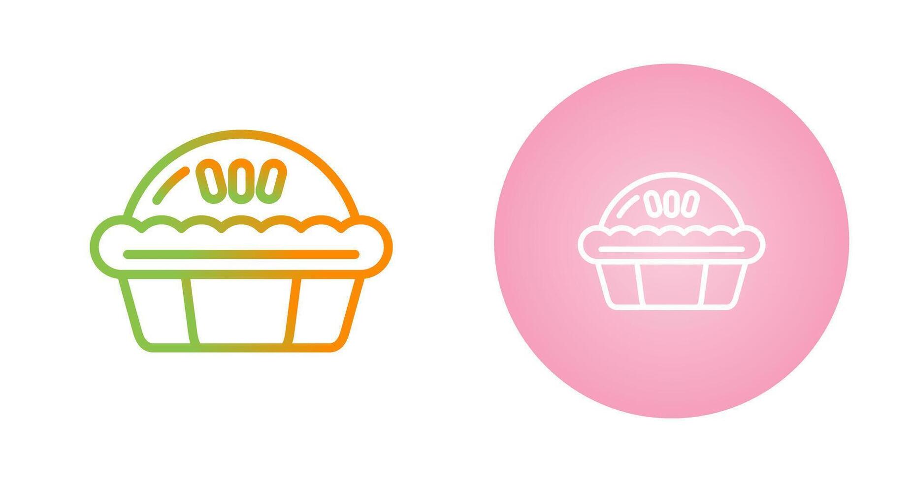 Pie Vector Icon