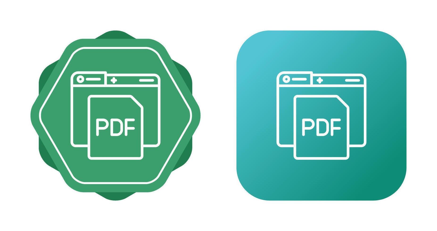 Pdf Vector Icon