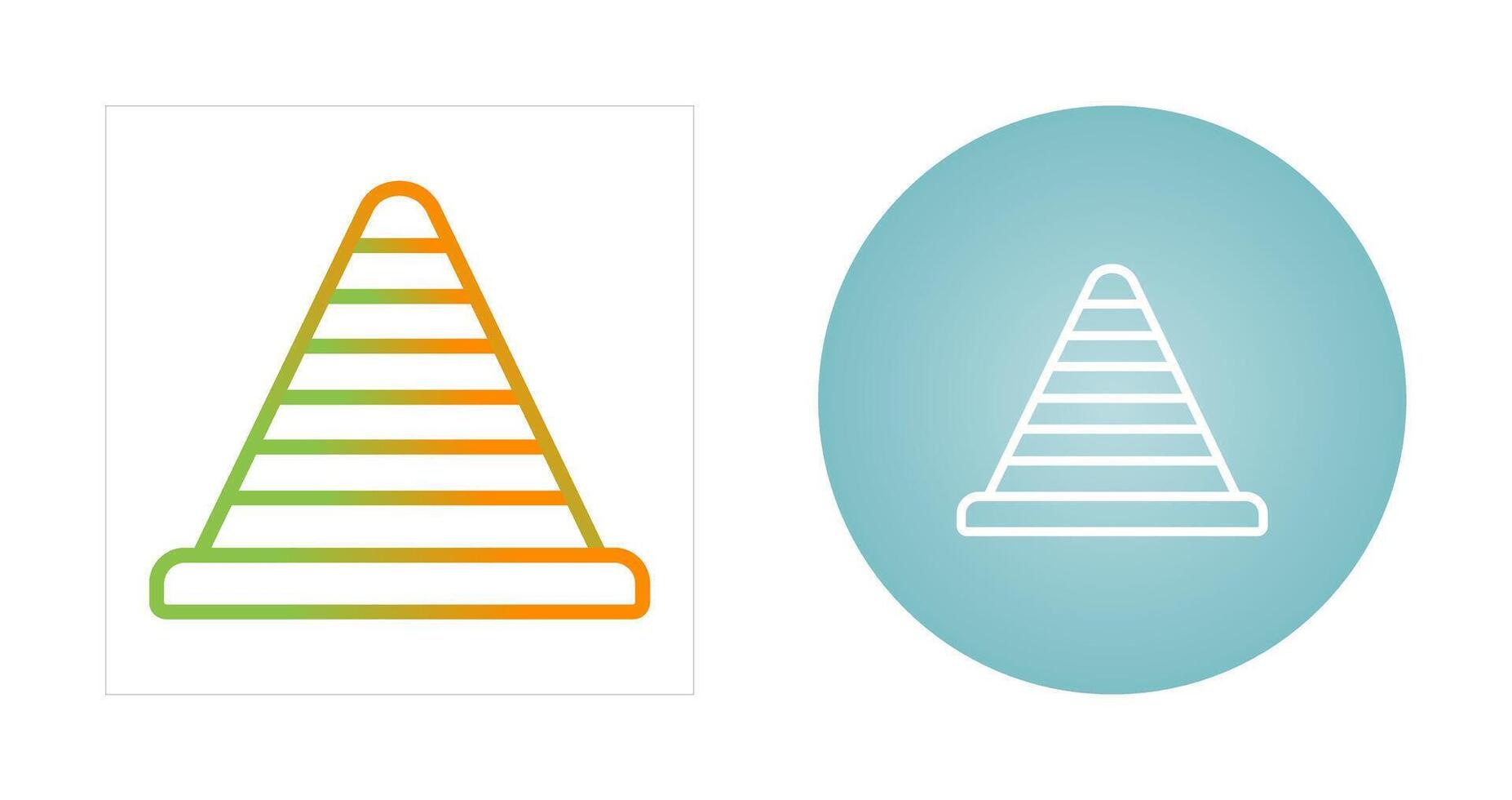 Traffic cone Vector Icon