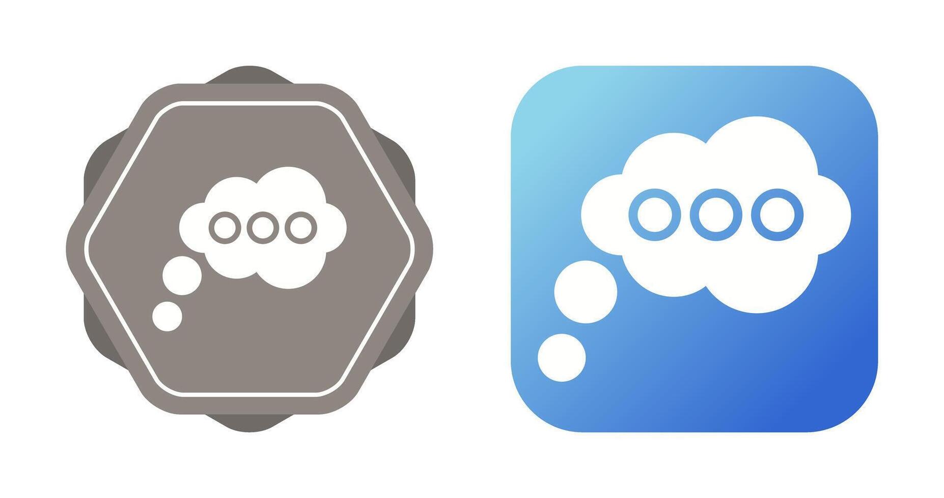 Thinking Vector Icon