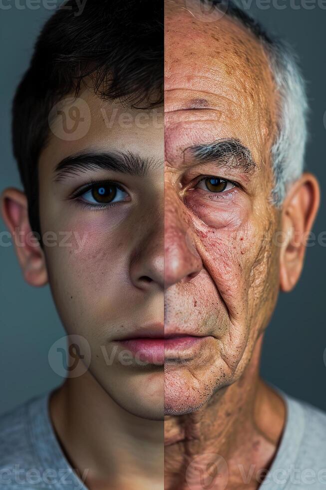 AI generated The Beauty of Aging Created With Generative AI Technology photo