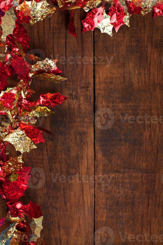 A Christmas garland photo