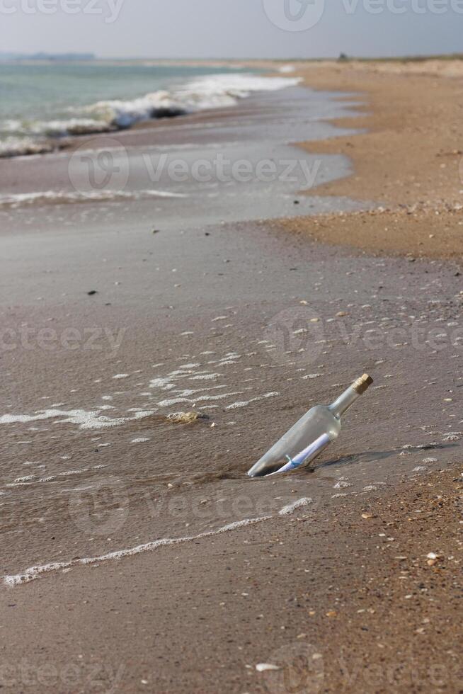 Letter in a bottle photo