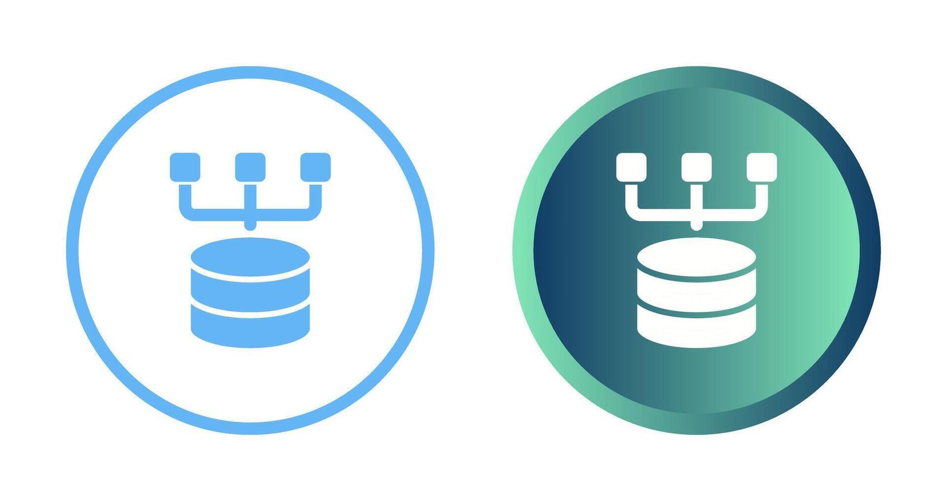 datos modelado vector icono