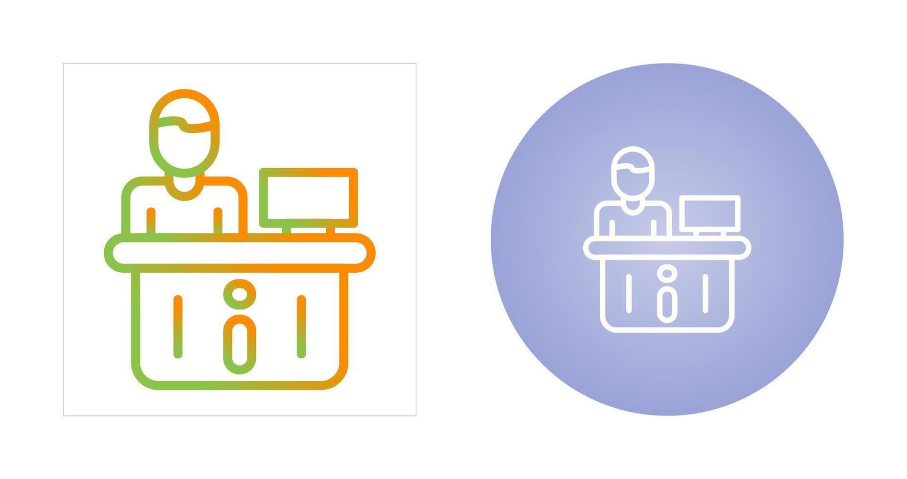 Reception Vector Icon
