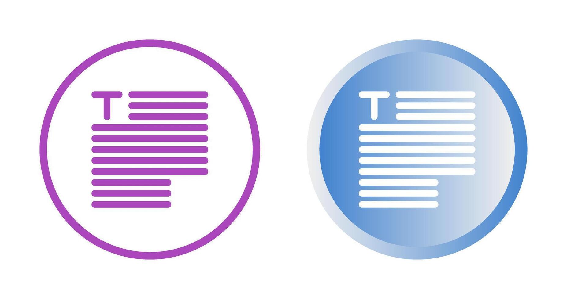 Typography Vector Icon