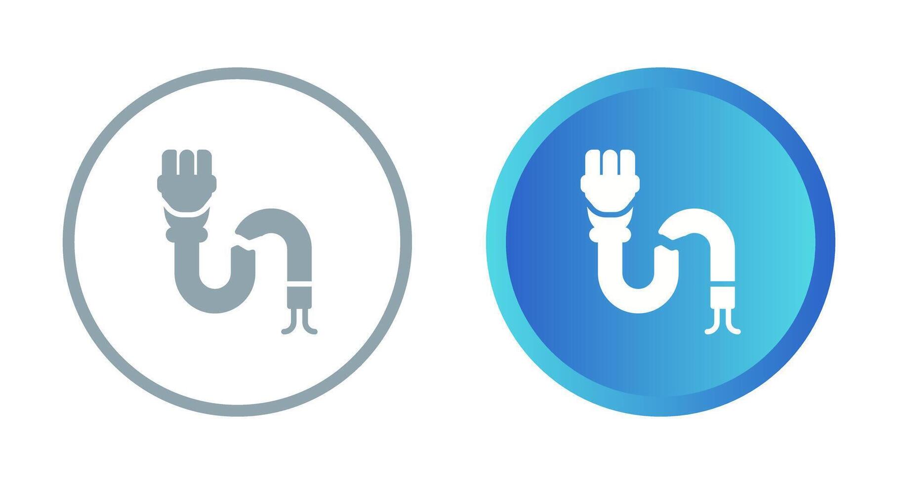 Brocken Cable Vector Icon