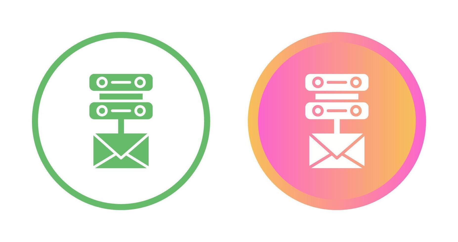 Email Server Vector Icon